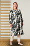 Women's Hijab Drawstring Tunic Plus Size - 5