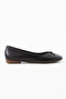 Joy Brown Genuine Leather Bowknot Ballerinas