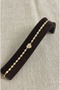 Heart-shaped, rhinestone-embellished, tarnish-resistant gold-tone stainless steel bracelet - 2