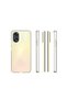 Oppo A38 Compatible Tgco Super Silicone Cover-Transparent - 4