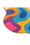 Sdt Rainbow Wavy Woven Base Decorative Carpet Sdt677 - 5
