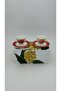 Art of Botanica Orange 2-Piece Coffee Cup Set 90Cc