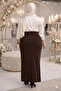 Plus Size Hijab Butterfly Model Sandy Tie-Up Evening Dress Skirt - 2