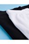 Lycra Knit Full Length Solid Leggings (Pack of 2) - Black & White - 6