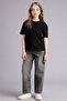 100% Cotton Relax Fit Crew Neck Short Sleeve T-Shirt Girls D9099A826Sm - 4