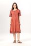 Short Sleeve Hacer Double Pocket Summer Poplin Authentic Dress Tile Krmt - 8