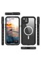 حافظة مقاومة للماء TGCO 1-1 متوافقة مع iPhone 15 Plus - أسود - 2