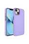 iPhone 14 Plus Compatible Hard Tgco Botox Case with Metal Frame and Button Design-Lilac