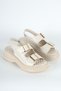 Women's Black Patent Leather Buckle Sandals – Thick Orthopedic Sole, Casual, Stylish, Comfortable Summer Shoes