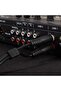 Audio Cable Set RCA - RCA Black Straight 1.5M - 4