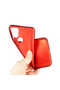 Realme C25 Case Tgco Premier Silicone Cover - Red - 4
