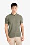 Anti-Wrinkle Slim Fit Polo Collar Short Sleeve Polo T-Shirt F9896Ax26Sp - 2