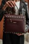Retro Style Genuine Leather Hand-Held Crossbody Women's Bag - 3