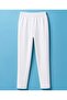 Lycra Knit Full Length Solid Leggings (Pack of 2) - Black & White - 2