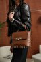 Retro Style Genuine Leather Hand-Held Crossbody Women's Bag - 8