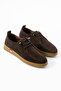 Mokka Brown Suede Genuine Leather Orthopedic Loafer - 2