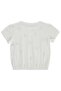 K26Y110-2 Cherry Embroidered T-Shirt for 6-9 Years - Ecru 7-8 Years - 2