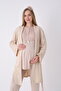 Pajama Set with Robe and Short Sleeves for Maternity and Pregnancy, Set of 3 - 2
