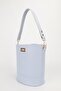 Women's Ice Blue Wallet Detailed Bucket Model Hand and Shoulder Bag Molina - 8