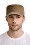 Men's Washable Castro Hat Adjustable Buckle Casual Unisex Brown Cap