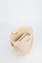 Women's Cream Wallet Detailed Bucket Model Hand and Shoulder Bag Molina - 5
