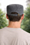 Men's Washable Castro Hat with Adjustable Buckle, Casual Unisex Gray Cap - 6