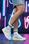 Ft-8149 White Women's Comfort Casual Sneaker Shoes