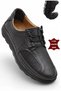 6518 Leather Orthopedic Insole (Bone Protrusion - Special for Scalloped Feet) Men's Lightweight Casual Shoes