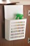 Kitchen Cabinet Organizer Plastic Basket Hanging on the Cabinet Door - 3