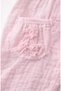 Floral Detailed Muslin Baby Girl Jumpsuit - 4