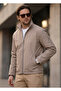 Men's Mink Waterproof Spring Jacket with Sleeve Zipper Detail