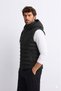 New season comfortable fit detachable hooded stand collar water and cold resistant puffer vest jacket - 4