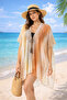 Patterned Thin Fabric Women's Pareo - 4