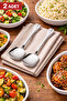 2 Pieces 304 Stainless Steel Serving Spoon, Steel Sauce Spoon, Presentation Spoon - 2