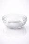 Medium Size Glass Salad Bowl - Nordic Style Bowl - Transparent Fruit Bowl 22 cm - 5
