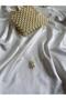 Handmade Pearl Beaded Women's Bag – Stylish Evening Dress Bag with Seashell Keychain Gift and Ribbon Detail - 3