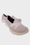 Breathable Anatomical Sole Cross Elastic Women's Ballerina Shoes Cream - 3