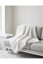 Napoli Plush Sofa Cover Luxury Sofa Cover Furry Sofa Cover 150X100 - 2