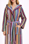 100% Cotton - Yarn Dyed Hooded Unisex Bathrobe - Very High Quality - Eco-Tex Certified - 6