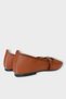 Women's Adjustable Strap Casual Ballerina Shoes Taba - 6
