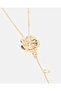 Women Gold Embellished Necklace - 2