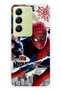 Vivo V30 Lite Compatible Superhero Patterned Transparent Phone Case