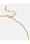 Women Gold Letter Haa Necklace Set - 3