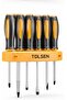 7 Piece Go Through Screwdriver Set with Stand - 2
