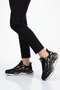 Black and White Mesh Lightweight Flexible Unisex Sports Shoes 101 25087-g - 2