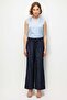 Beli Ornamented Belted Wide Leg Trousers - 2