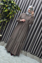 Women's Clothing Plus Size Brooched Crepe Fabric Ferace - 6