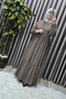 Women's Clothing Plus Size Brooched Crepe Fabric Ferace - 7