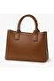 Textured Leather Handbag with Extra strap for shoulder. Medium (L34*W13*H24 cm) - 3