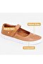 Genuine Leather Women's Flat Comfortable Shoes - 6